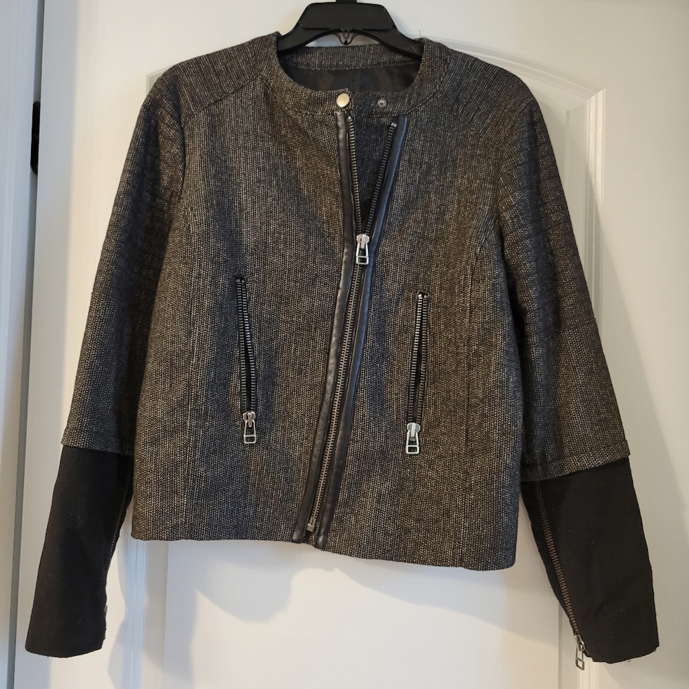 MNG jacket size 10 moto style